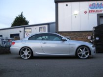 NEW 20" MOTORSPORT ALLOYS WHEELS SILVER WITH POLISHED DISH