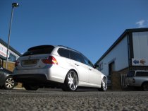 NEW 20" MOTORSPORT ALLOYS WHEELS SILVER WITH POLISHED DISH