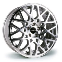 NEW 19″ DARE LG2 ALLOY WHEELS IN SILVER WITH FULL POLISHED FACE ET35 OR ET45