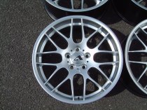 NEW 19" ATOMIC CSL ALLOY WHEELS IN HYPER SILVER, WITH VERY DEEP CONCAVE 9.5" ET27 REAR