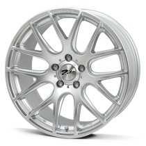 NEW 19″ ZITO 935 CSL GTS ALLOY WHEELS IN HYPER SILVER, BIG CONCAVE 10″ REARS