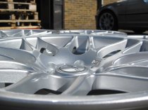 NEW 19" FOX RIVA DTM CSL ALLOY WHEEL IN SILVER WITH DEEPER CONCAVE 9" REAR