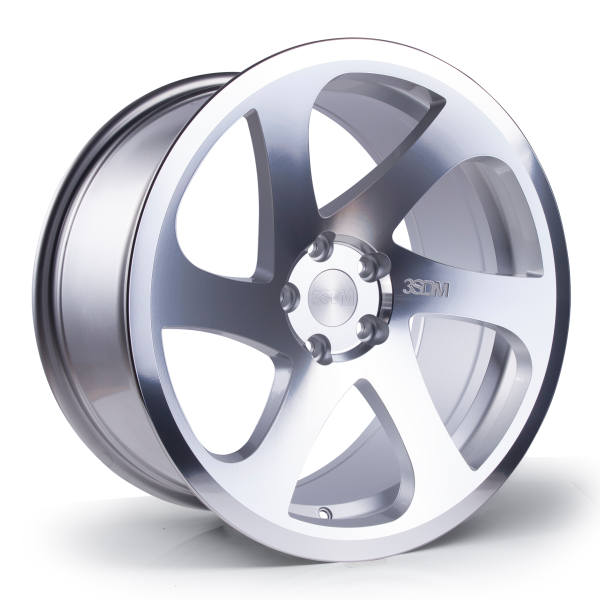 NEW 19 INCH 3SDM 0.06 ALLOY WHEELS IN SILVER WITH POLISHED FACE AND DEEPER CONCAVE 10" REAR OPTION 5x112