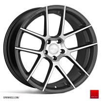NEW 20″ ISPIRI ISR6 ALLOY WHEELS IN GRAPHITE SATIN POLISHED WITH DEEP CONCAVE 10″ REARS