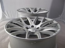 NEW 19" 3SDM 0.01 ALLOY WHEELS IN SILVER WITH POLISHED FACE, DEEPER CONCAVE 9.5" REAR OPTION
