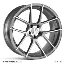 NEW 19" ISPIRI ISR6 ALLOY WHEELS IN SATIN SILVER/SATIN POLISHED , DEEPER CONCAVE 11" ALL ROUND