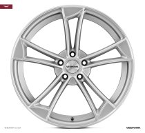 NEW 19″ VEEMANN VM1 QUATTRO RS ALLOY WHEELS IN MATTE SILVER WITH MATTE POLISHED EDGE