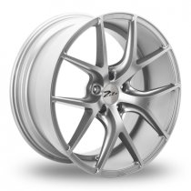 NEW 20" ZITO ZS05 ALLOY WHEELS IN MATT SILVER WITH DEEPER CONCAVE REAR