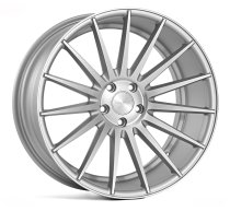 NEW 20 INCH VEEMANN VC7 ALLOY WHEELS IN MATT SILVER MACHINED WITH DEEPER CONCAVE 10″ REARS 5x120