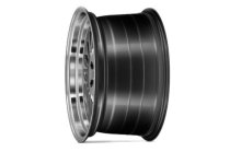NEW 19" ISPIRI CSR1D ALLOY WHEELS IN CARBON GRAPHITE WITH POLISHED LIP, DEEPER 10" ALL ROUND