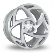 NEW 19″ RADI8 R8S5 ALLOY WHEELS IN MATT SILVER WITH MATT POLISHED FACE 8.5″ ALL ROUND