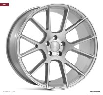NEW 19″ VEEMANN V-FS23 ALLOY WHEELS IN SILVER WITH POLISHED FACE AND DEEPER CONCAVE 9.5″ REARS