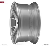 NEW 19" VEEMANN V-FS23 ALLOY WHEELS IN SILVER WITH POLISHED FACE AND DEEPER CONCAVE 9.5" REARS