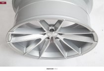 NEW 19" VEEMANN V-FS25 ALLOY WHEELS IN SILVER WITH POLISHED FACE AND DEEPER CONCAVE 9.5" REARS