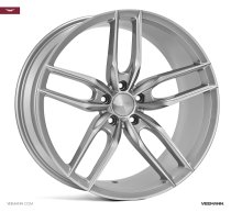 NEW 19″ VEEMANN V-FS28 ALLOY WHEELS IN SILVER WITH POLISHED FACE AND DEEPER CONCAVE 9.5″ REARS