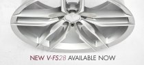 NEW 19" VEEMANN V-FS28 ALLOY WHEELS IN SILVER WITH POLISHED FACE AND DEEPER CONCAVE 9.5" REARS