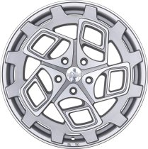 NEW 19″ RADI8 R8CM9 ALLOY WHEELS IN MATT SILVER WITH POLISHED FACE 8.5″ ALL ROUND