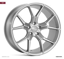 NEW 19″ VEEMANN V-FS20 ALLOY WHEELS IN SILVER WITH POLISHED FACE, DEEPER CONCAVE 9.5″ REARS