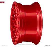 NEW 19" VEEMANN V-FS29R ALLOY WHEELS IN CANDY RED WITH WIDER 9.5" REARS