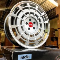 NEW 19" RADI8 R8SD11 ALLOY WHEELS IN SILVER WITH POLISHED FACE 8.5" et45