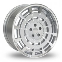 NEW 19″ RADI8 R8SD11 ALLOY WHEELS IN SILVER WITH POLISHED FACE 8.5″ et45