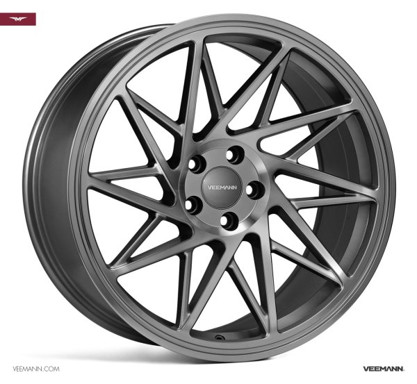 NEW 20" VEEMANN V-FS35 ALLOY WHEELS IN GLOSS GRAPHITE WITH DEEPER CONCAVE 10" ALL ROUND