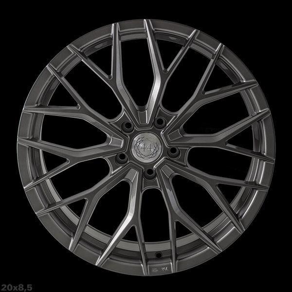 NEW 20" QUANTUM44 SFF2 ALLOY WHEELS IN DIAMOND GRAPHITE WITH DEEPER CONCAVE 10" REAR
