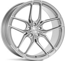 NEW 19″ VEEMANN VC03 ALLOY WHEELS IN QUARTZ SILVER WITH POLISHED FACE WITH DEEPER 9.5″ REARS