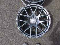 NEW 18″ OEMS 111 ALLOY WHEELS IN GLOSS GUNMETAL WITH WIDER 9.5″ REARS