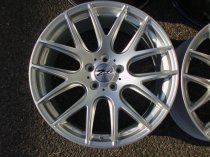 NEW/USED 19″ ZITO 935 ALLOY WHEELS IN HYPER SILVER, BIG CONCAVE 9.5″ REARS,et30 front / et35 rear 5X112