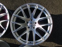 NEW/USED 19" ZITO 935 ALLOY WHEELS IN HYPER SILVER, BIG CONCAVE 9.5" REARS,et30 front / et35 rear 5X112