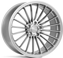NEW 19" VEEMANN V-FS36 ALLOY WHEELS IN SILVER POLISHED , 8.5" ALL ROUND