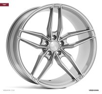 NEW 19″ VEEMANN V-FS37 ALLOY WHEELS IN SILVER POLISHED WITH DEEPER 9.5″ REARS