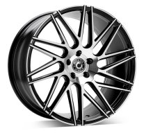 NEW 20″ WRATH WF4 FLOW FORMED ALLOY WHEELS IN GLOSS BLACK POLISHED DEEPER CONCAVE 10″ REARS