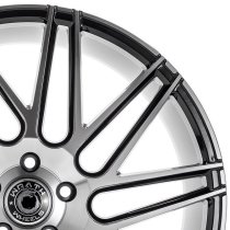 NEW 20" WRATH WF4 FLOW FORMED ALLOY WHEELS IN GLOSS BLACK POLISHED DEEPER CONCAVE 10" REARS