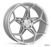 NEW 19″ VEEMANN V-FS40 ALLOY WHEELS IN SILVER POLISHED WITH DEEPER 9.5″ REARS