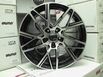 NEW 20" ZITO ZF-X FLOW FORMED ALLOY WHEELS IN GLOSS BLACK WITH POLISHED FACE DEEPER CONCAVE 10" REAR