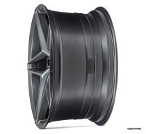 NEW 19" VEEMANN V-FS46 ALLOY WHEELS IN GRAPHITE SMOKE WITH POLISHED FACE AND DEEPER CONCAVE 9.5" REARS