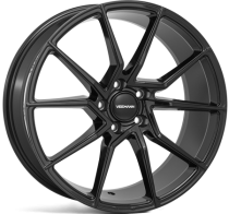 NEW 20″ VEEMANN V-FS52 ALLOY WHEELS IN GLOSS BLACK WITH DEEPER CONCAVE 10″ REAR