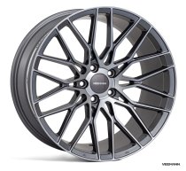 NEW 20" VEEMANN V-FS34 ALLOY WHEELS IN GRAPHITE SMOKE POLISHED FACE WITH DEEP 10" REARS
