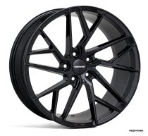 NEW 20″ VEEMANN V-FS44 ALLOY WHEELS IN GLOSS BLACK WITH WIDER 10″ REARS
