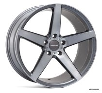 NEW 19″ VEEMANN V-FS8 ALLOY WHEELS IN GRAPHITE SMOKE MACHINE WITH DEEPER CONCAVE 9.5″ REARS