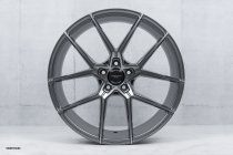 NEW 19" VEEMANN V-FS39 ALLOY WHEELS IN GRAPHITE SMOKE MACHINED WITH DEEPER CONCAVE 9.5 REAR