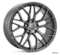 NEW 19″ VEEMANN VC520 ALLOY WHEELS IN DARK GRAPHITE POLISHED WITH DEEPER 9.5″ REARS