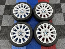 USED 18″ GENUINE BMW STYLE 118 ALLOY WHEELS, FULLY REFURBED INC RUNFLAT TYRES