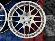 NEW 19″ CSL STYLE ALLOY WHEELS IN HYPER SILVER, WITH VERY DEEP CONCAVE 9.5″ ET27 REAR