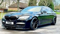 NEW 21 INCH VEEMANN V-FS4 ALLOY WHEELS IN GLOSS BLACK WITH DEEPER CONCAVE 10.5" REARS WITH NEW TYRES 5x120