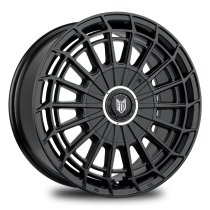 NEW 18″ FOX WX1 ALLOY WHEELS IN SATIN BLACK LOAD RATED 1000KG FOR TRANSIT CUSTOM