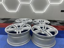 USED 19" GENUINE BMW STYLE 351 F10 M SPORT ALLOY WHEELS,FULLY REFURBED WITH WIDE REARS
