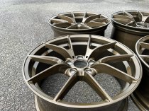 NEW 19" CS STYLE ALLOY WHEELS IN GLOSS BRONZE WITH WIDER 9.5" REAR